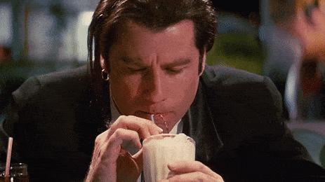 Pulp Fiction Milkshake Scene