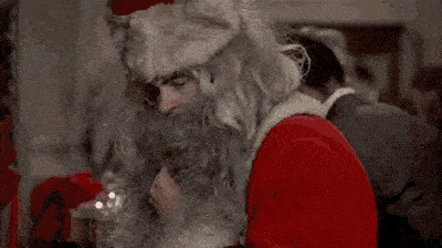 Dan Aykroyd Drunk Santa Gif