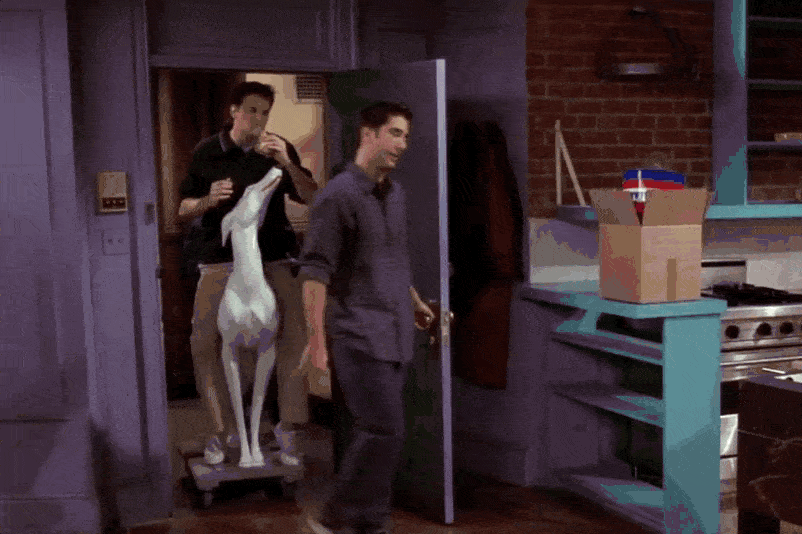 Friends We've Arrived Gif