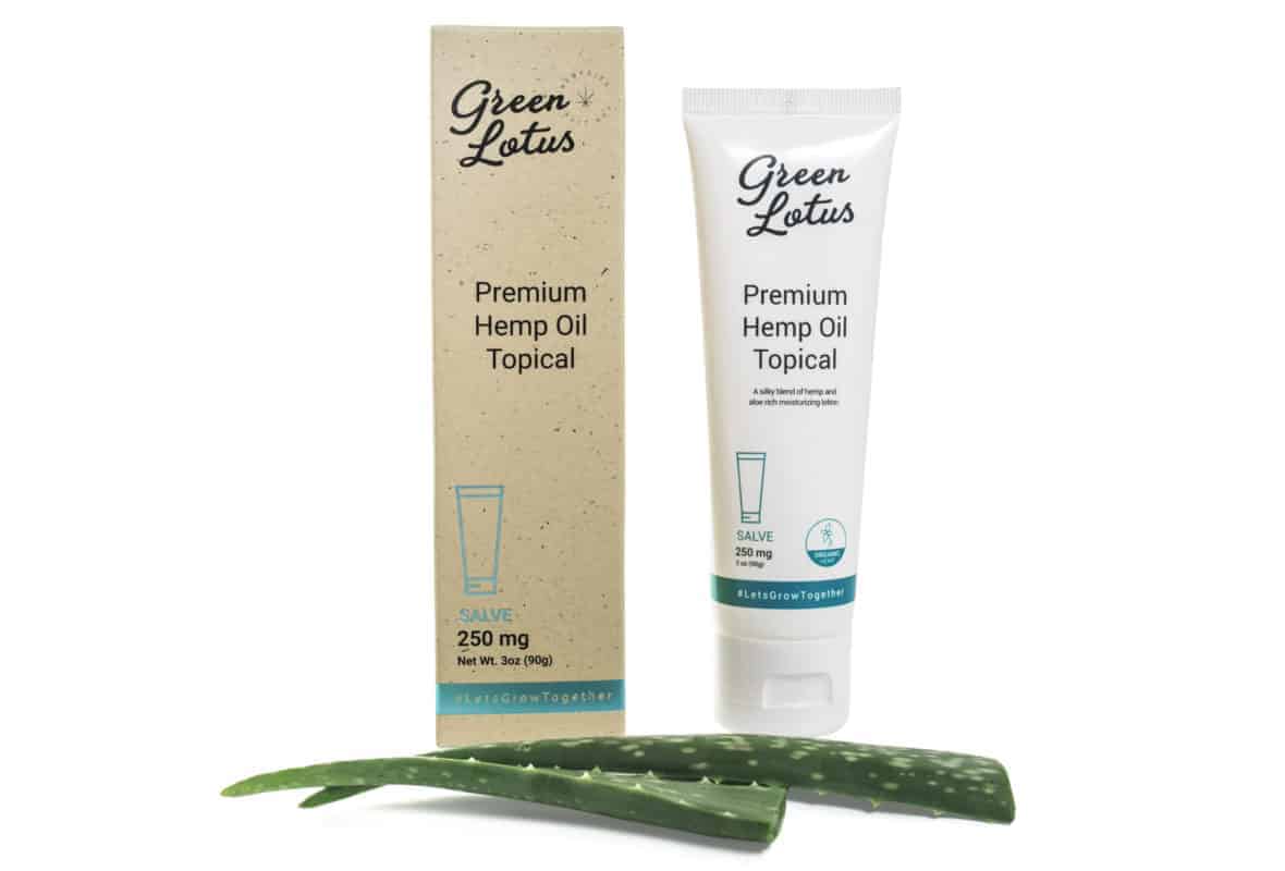 Green Lotus Hemp Topical Salve 250mg