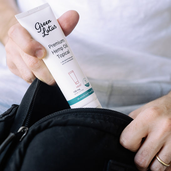 cbd cream topical heat warming