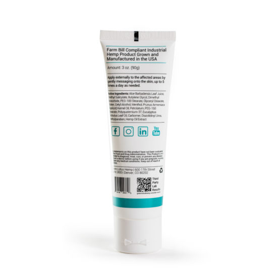 cbd cream topical heat warming