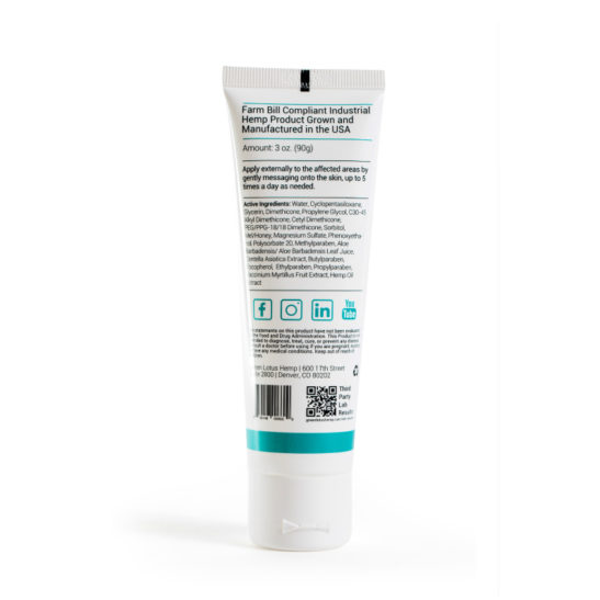 cbd cream topical salve paraban free