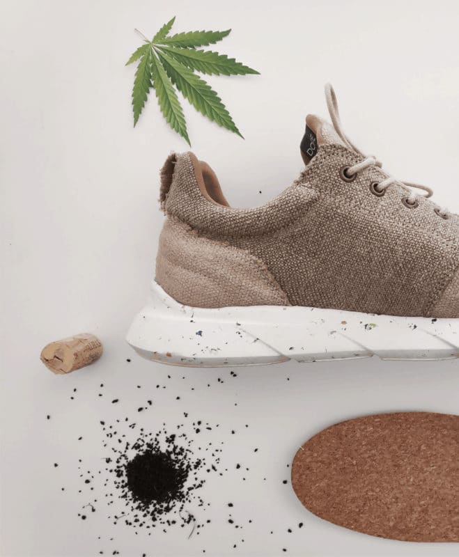 Green Lotus Hemp Dope Kicks Shoes