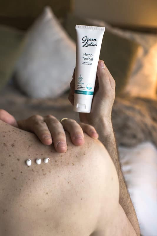 Green Lotus Hemp Topical Restore