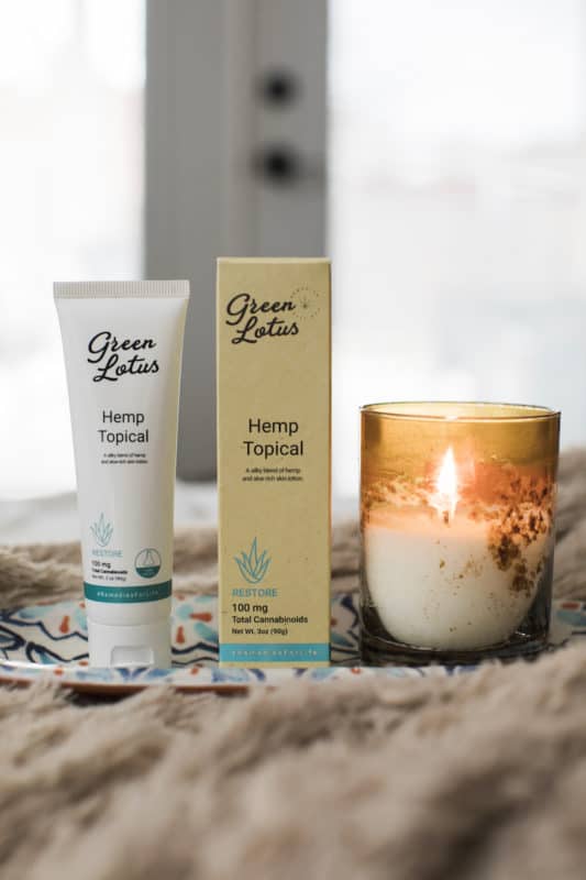 Green Lotus Hemp Topical Restore CBD Cozy