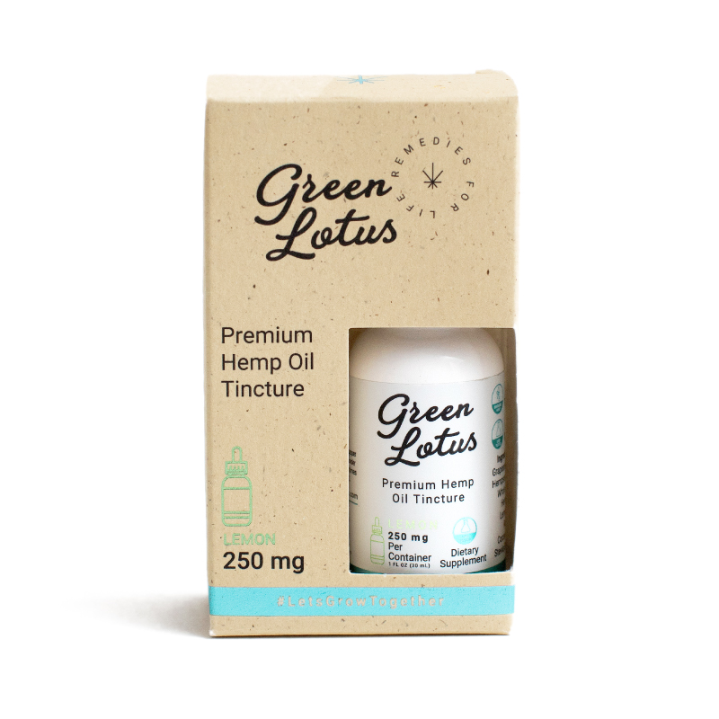 GLH_LemonTincture_250mg_800x800_Box_Front CBD Lemon Tincture