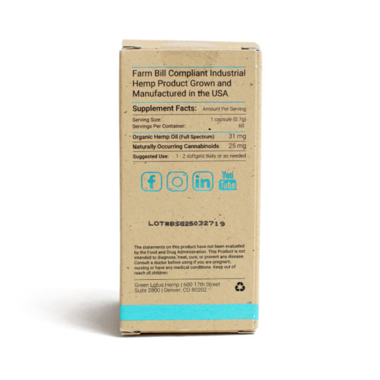 CBD Capsule Softgel 1500mg