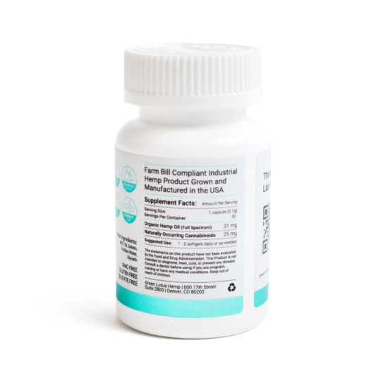 CBD Capsule Softgel 750mg